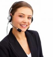 Dispatcher prepares to schedule a sprinkler repair service